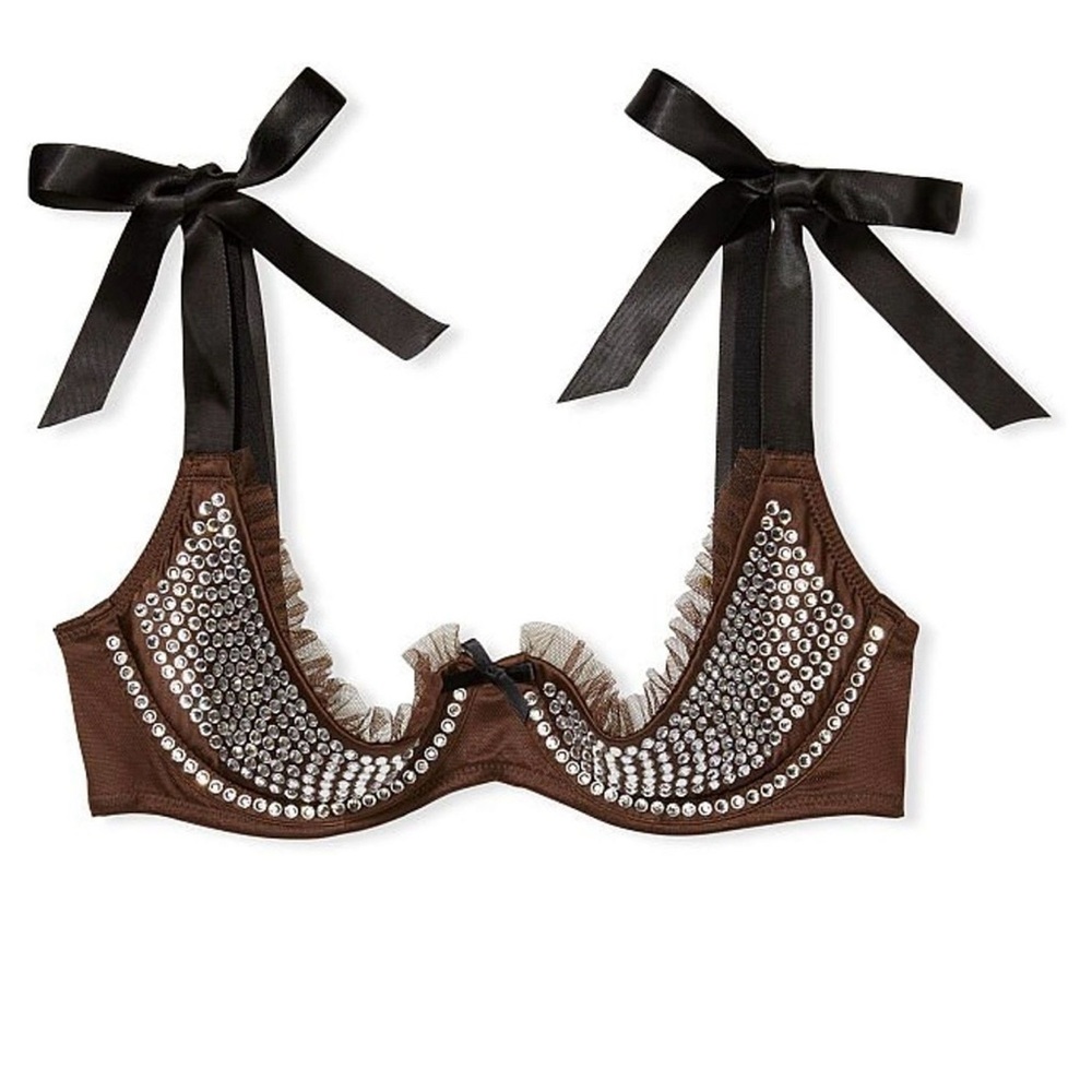 VICTORIA SECRET DREAM ANGELS RHINESTONE BRA